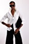 White Oversize Poplin Shirt 4112 - 4