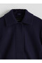 Lcw vision women's collared jacket with stamp detail - 7