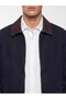 Özmarka New Season Indigo Loose Fit Men's Jean Jacket - 3