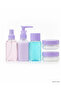 Spt-Gld Portable 5-Piece Travel Bathroom Set Transparent (205242) Cosmetic Containers