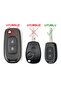 Dacia Duster Logan Sandero Dokker Compatible Key Case Without Key Blade Auto Keychain White Gold - 4