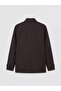 Ozmarka New Season Brown Regular Fit Stand Collar Men's Jacket - 7