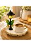 Design Premium Turkish Coffee Cup with Led Street Lamp - 4