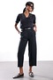 Black Sequined Short Sleeve Knitwear Cardigan 140684 - 3