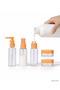 Spt-Gld Set of 5 Transparent Cosmetic Containers for Travel (205327) 30 ml - 2