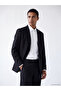 Özmarka New Season Black Regular Fit Men's Blazer Jacket