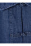 Women's Jean Jacket with Piping Button Detail - 6