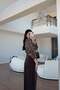 Tok Doku Acı Kahve Premium Palazzo Trousers - 3