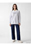Esvab • Modern & Distinctive Devrik Roba Collar Loose Fit Women's Sweatshirt Tunic - 2