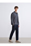 Ozmarka New Season Regular Fit Long Sleeve Dobby Men's Shirt - 4