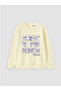 Lc Waikikikuromi Printed Girls' Thick Sweatshirt - 5