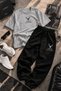 Deer Printed Oversize Cotton Premium T-Shirt Tracksuit Combination Set - 3