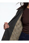 Quality Pieces from Çelebi Store Velvet Roba Collar Women's Coat - 6
