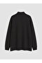 Women's Stand Collar Sweatshirt Tunic - 6