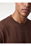 Rmz Gi̇yi̇m Farkiyla Relaxed Fit Flowy Fabric T-Shirt /04 - 4
