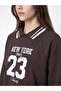 Esvab • Modern & Distinctive Devrik Roba Collar Loose Fit Women's Sweatshirt Tunic - 3