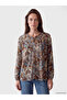 Timeless Clothing & Timeless Choices Zero Roba Collar Embroidered Blouse