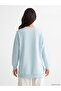 Blue New York City Printed Women's Sweatshirt Tunic - 4