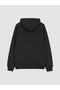Ozmarka New Season Black Hooded Women's Thick Zippered Sweatshirt - 7