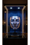 Historical Turkish Kıpçak Warrior Mask – Wearable - 3D Decorative Design