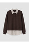 Shirt Roba Collar Women's Sweatshirt Tunic from Uzg Store for Style Enthusiasts