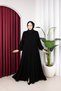 Medina Silk Mevlana Model Hürrem Ferace - 5