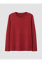 Esvab • Modern & Distinctive Zero Roba Collar Long Sleeve Combed Cotton Men's T-Shirt - 7
