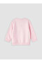 Printed Girls' Thick Sweatshirt - 3