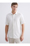 Ozmarka New Season Regular Fit Short Sleeve Striped Men's Shirt