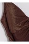 Lcw Dream Brown Plain Women's Swimsuit - 2