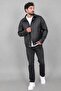 Cross-Cover Patterned Faux Leather Coat Kmd 842_50528 - 6