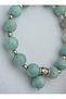 Amazonite Stone Bracelet - Green - - 3
