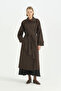 Reglan Sleeve Windbreaker Detailed Trench Coat - Brown