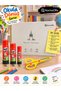 Back to School Picture Notebook Set |   1 Picture Notebook |   25X35 cm 110 Gr Drawing Paper, Stick Adhesive, and Children's Scissors