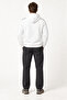Donyt Men's New Season Regular Fit Hooded Cotton Sweartshirt White - 4