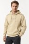 Donyt Men's New Season Regular Fit Hooded Cotton Sweartshirt Beige