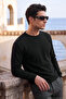 Cotton Blend Relaxed Fit Crew Neck Sweatshirt Men's Sweat 5905837