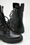 Lace-Up Thick Sole Zippered Women's Boots R15D110 - 4