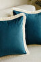 Luxury Velvet 2-Piece Decorative Throw Pillow Cover 45X45 cm - 3