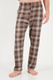 Plaid Cotton Crew Neck Pajama Set Men's Pajama Set 6575007 - 6