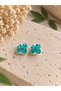 Handmade Murano Glass Green Butterfly Beads (2 Pieces) - 2