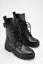 Lace-Up Thick Sole Zippered Women's Boots R15D110 - 3
