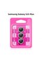 Galaxy S25 Plus Lens Protector Diamond Bright Appearance Easy to Install Durable and Unbreakable-Silver - 3