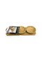 3-Piece Mini Bowl Set with Base