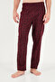 Patterned Cotton Buttoned Crew Neck Pajama Set Men's Pajama Set 6575002 - 6