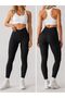Beli Cross Detailed Diver Fabric Women's Leggings - 2