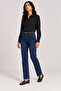 Black Viscose Women's Shirt – Modern Relaxed Fit - Plus Size Range - 3