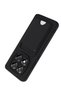 Redmi Note 15 Pro 5g Compatible Kelvin Silicone with Business Card Holder - Black Bezoss - 3