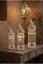 3-Piece White Metal Ramadan Decoration, Desktop Ornament, Ramadan Ornament, Ramadan Decoration - 5