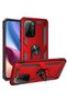 Xiaomi Poco F3 Compatible Case Sofia Silicone Cover with Ring - Red - 2